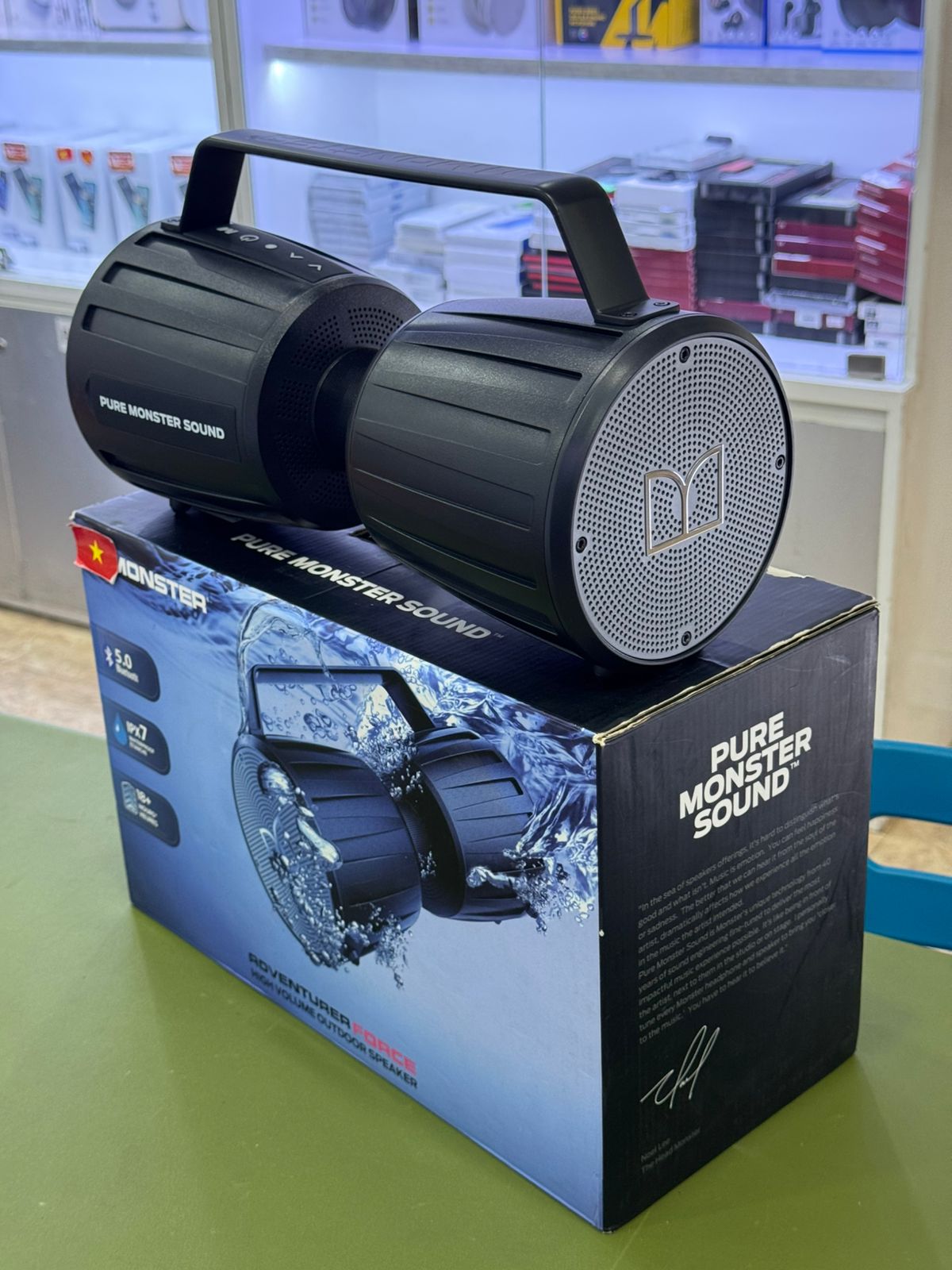 Loa Bluetooth Monster Adventurer Force, MS21901 - Cũ