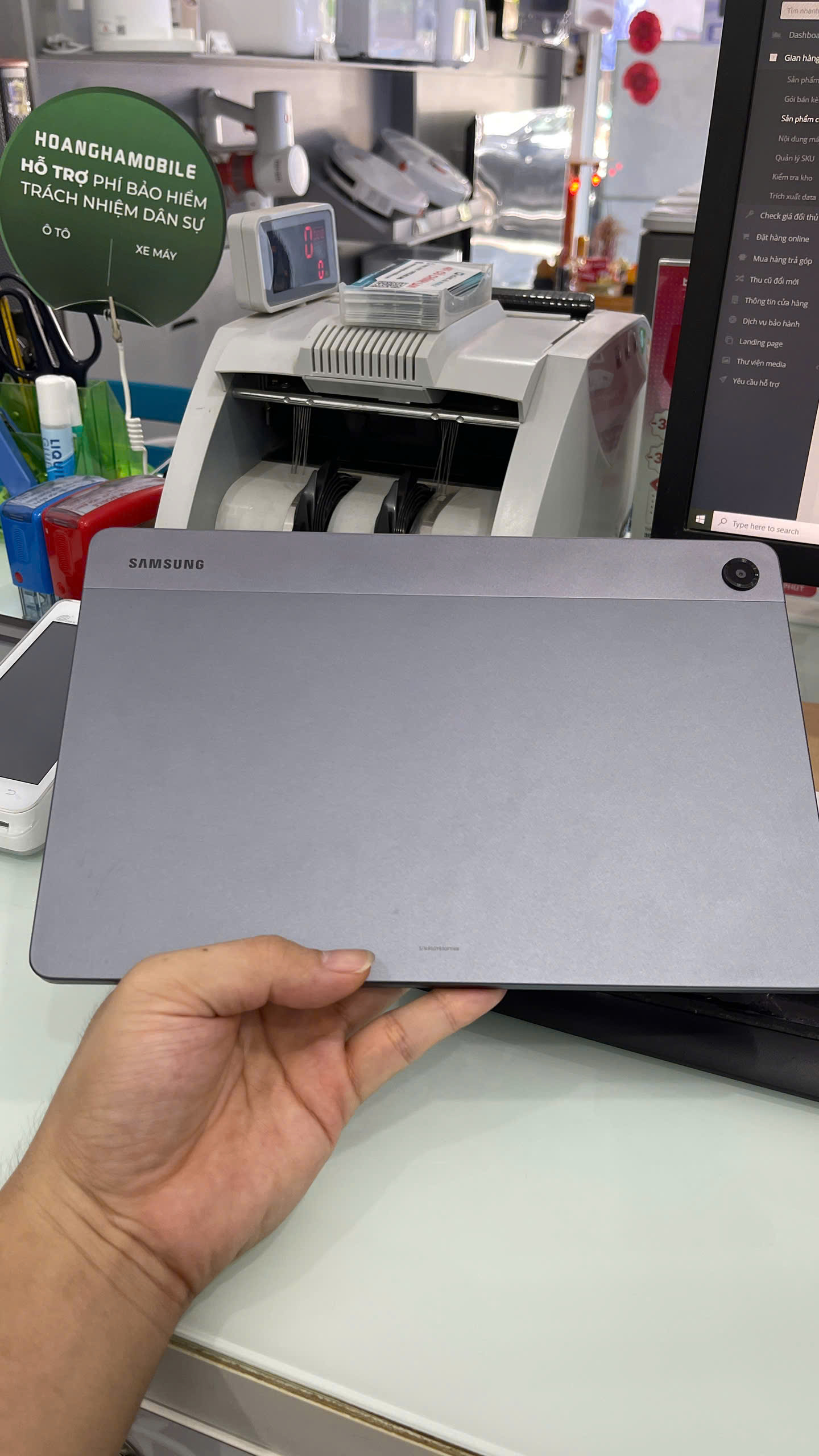 Máy tính bảng Samsung Tab A11 Plus Wifi SM-X230, 8GB+256GB, Xám - Cũ