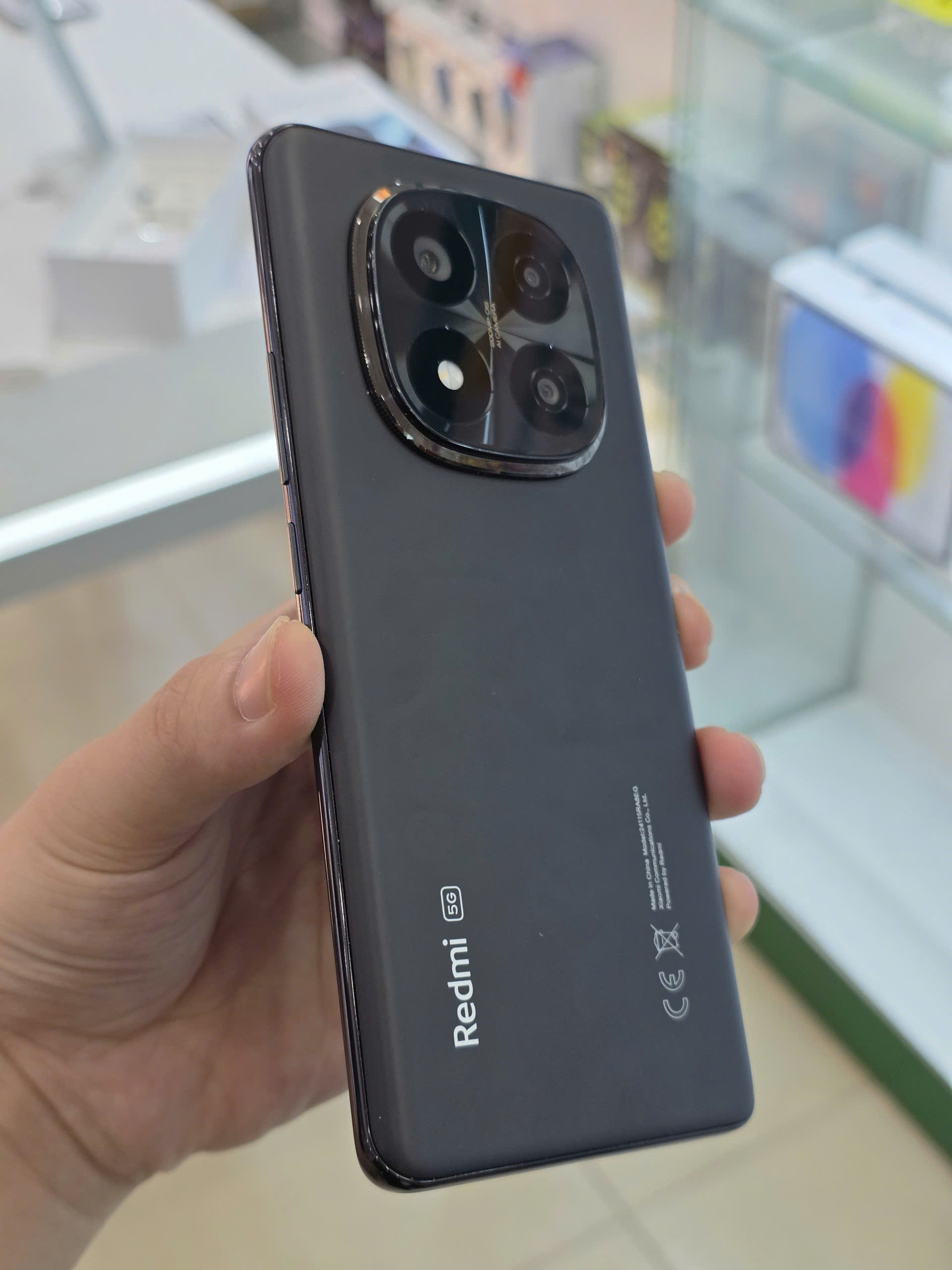 ĐIỆN THOẠI DI ĐỘNG (TEL) REDMI NOTE 14 PRO+ 5G 6.67/SNAP 7S GEN 3/8G/256G/200+8+2MP/20MP/5110mAh (24115RA8EG) TN - 8635410777544