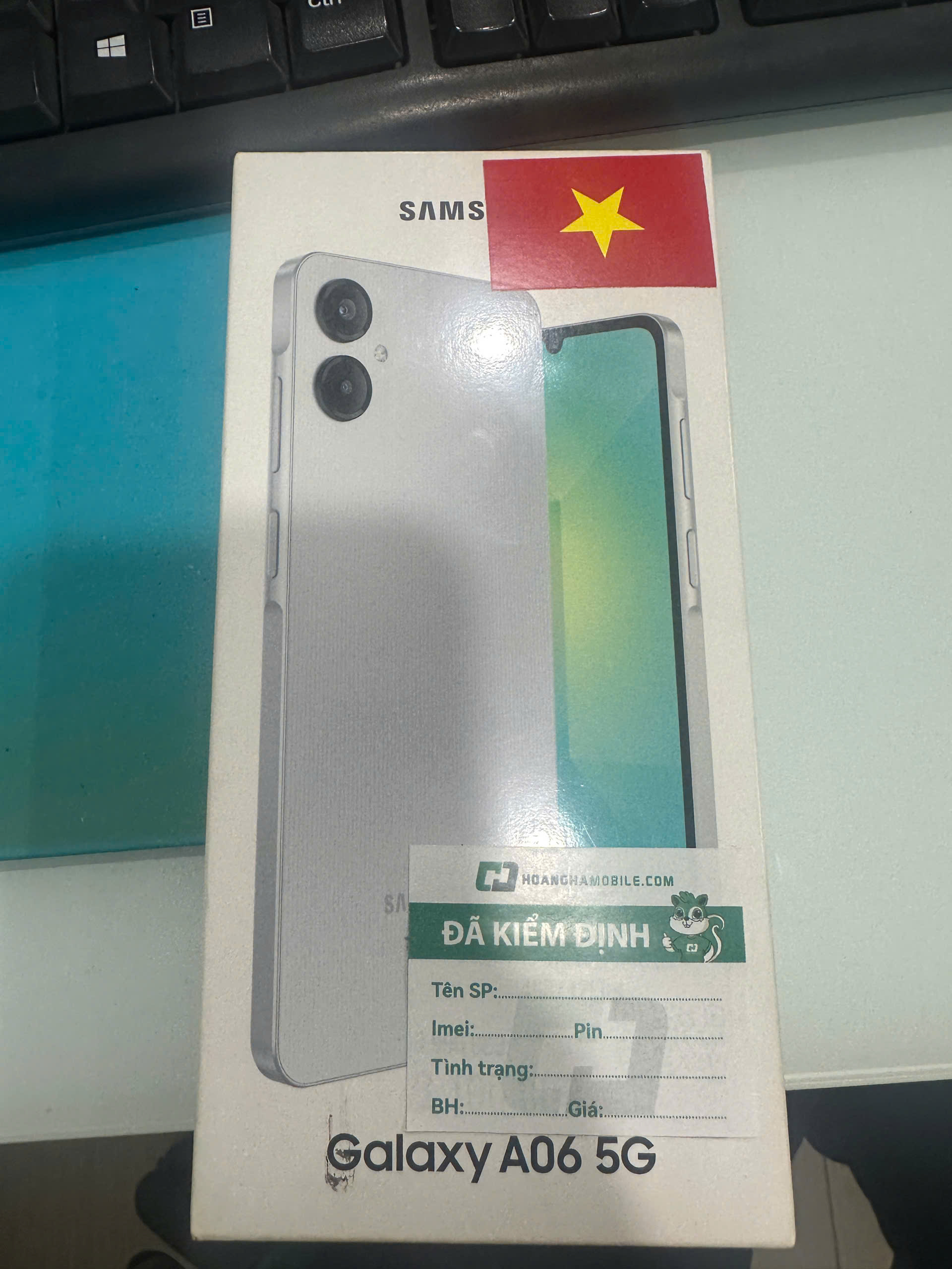 ĐTDĐ Samsung A06 5G, SM-A066B/DS,4+128, Xám nhạt