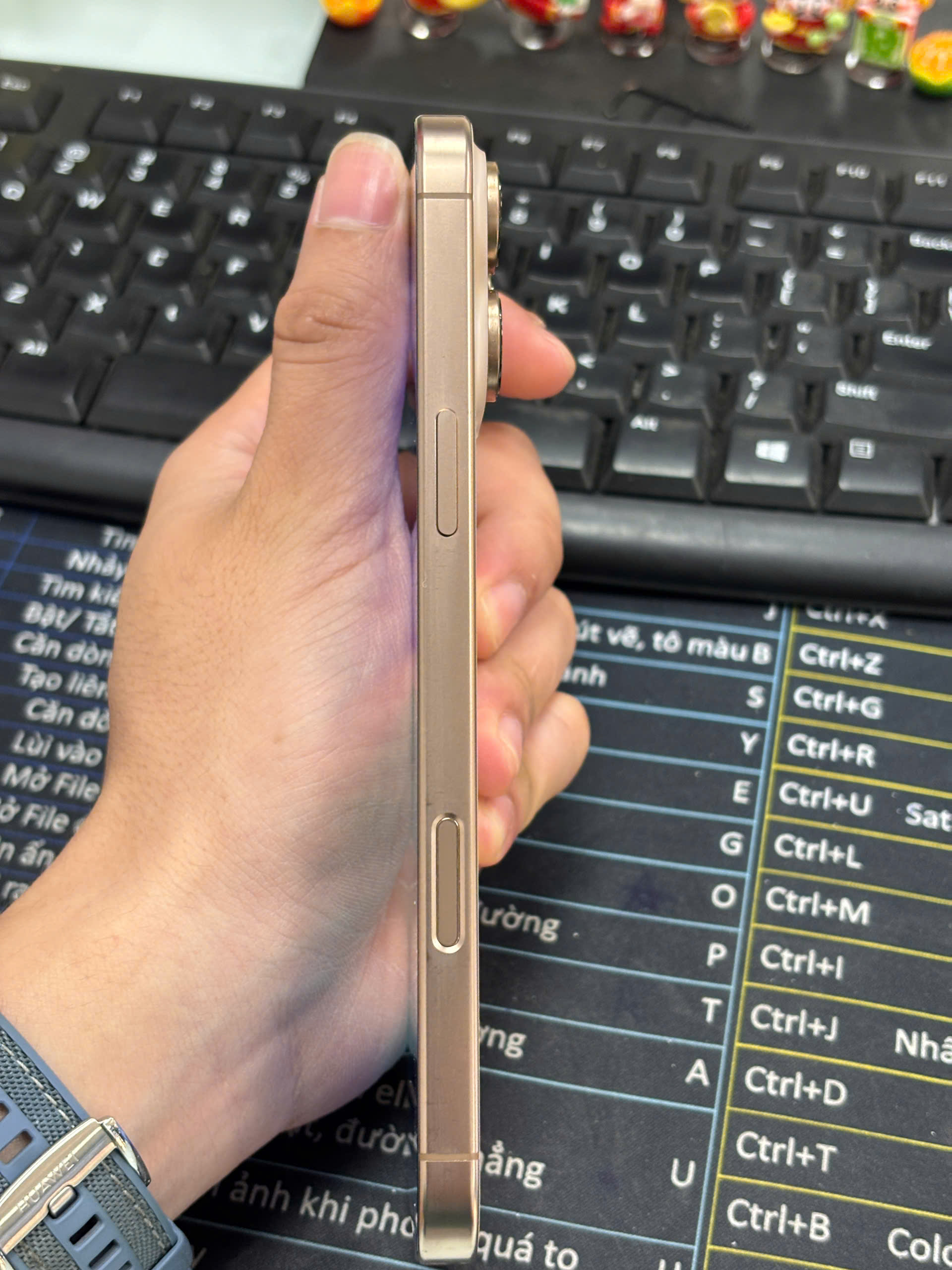 ĐTDĐ Apple iPhone 16 Pro Max 256GB Desert Titanium_MYWX3VN/A - cũ