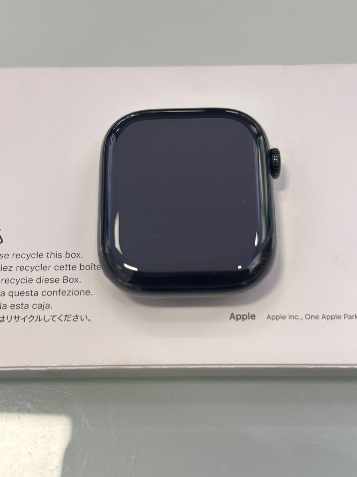 (DEMO) Apple Watch Series 10 GPS 46mm Jet Black Aluminium Case with Black Sport Band