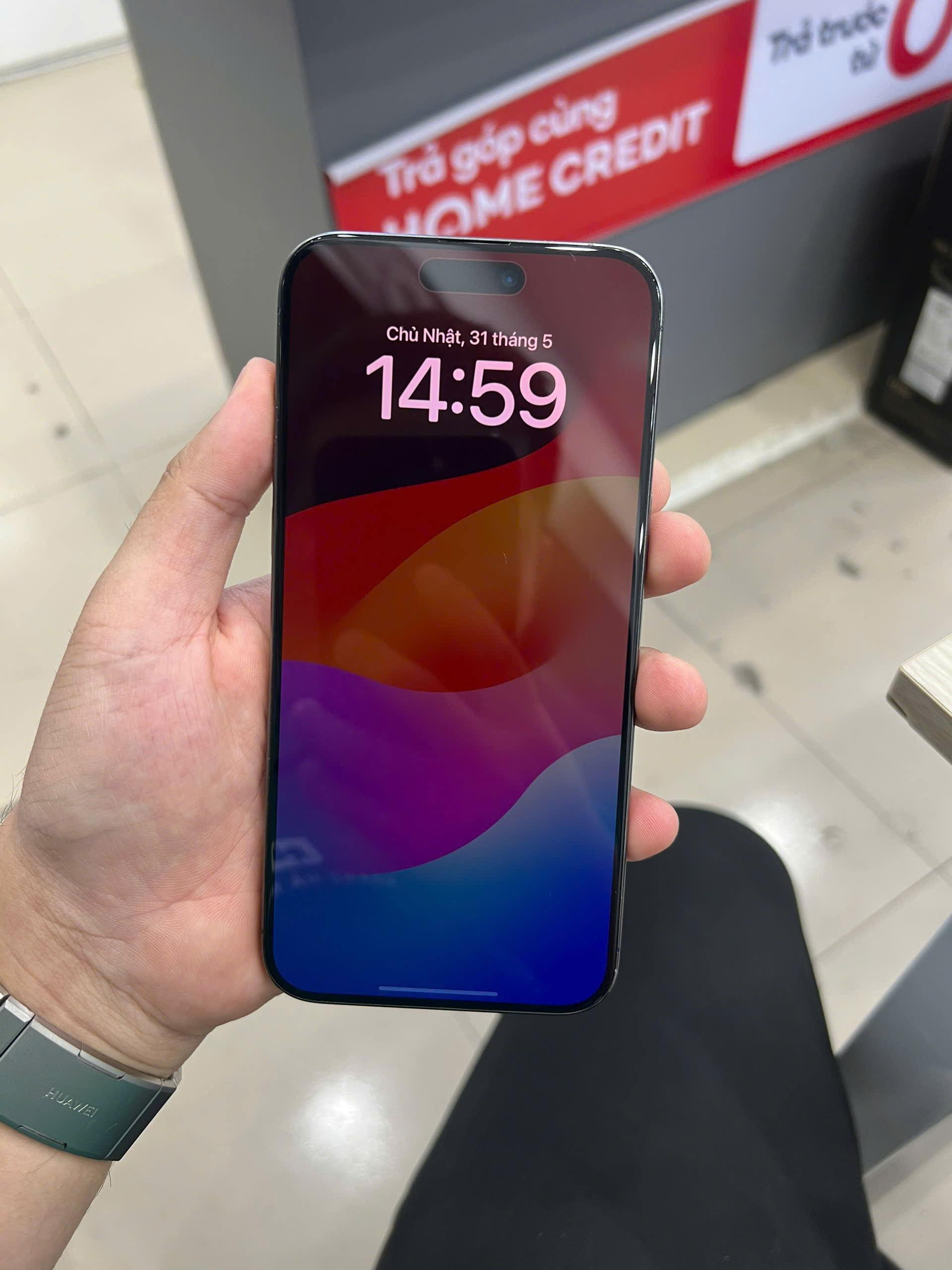 iPhone 15 Pro Max 256GB Xanh Titan - Chính hãng VN/A - Cũ