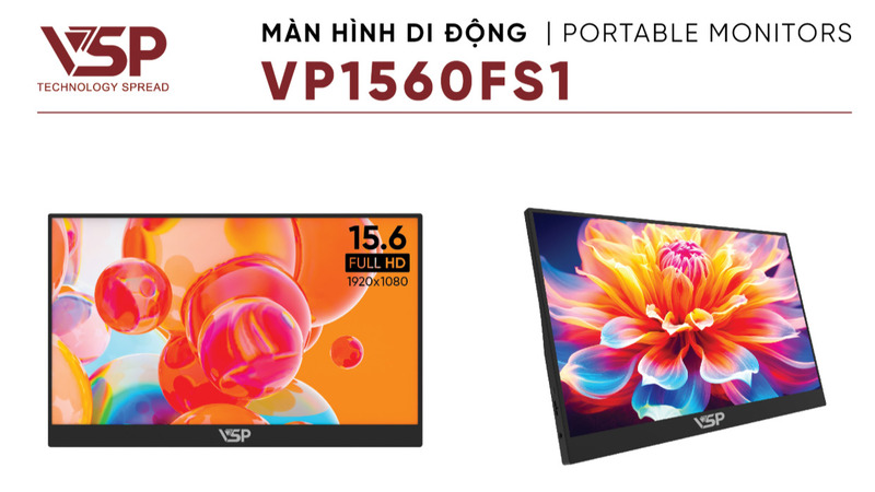 Màn hình di động VSP VP 1560FS1. Màn hình di động VSP VP 1560FS1.