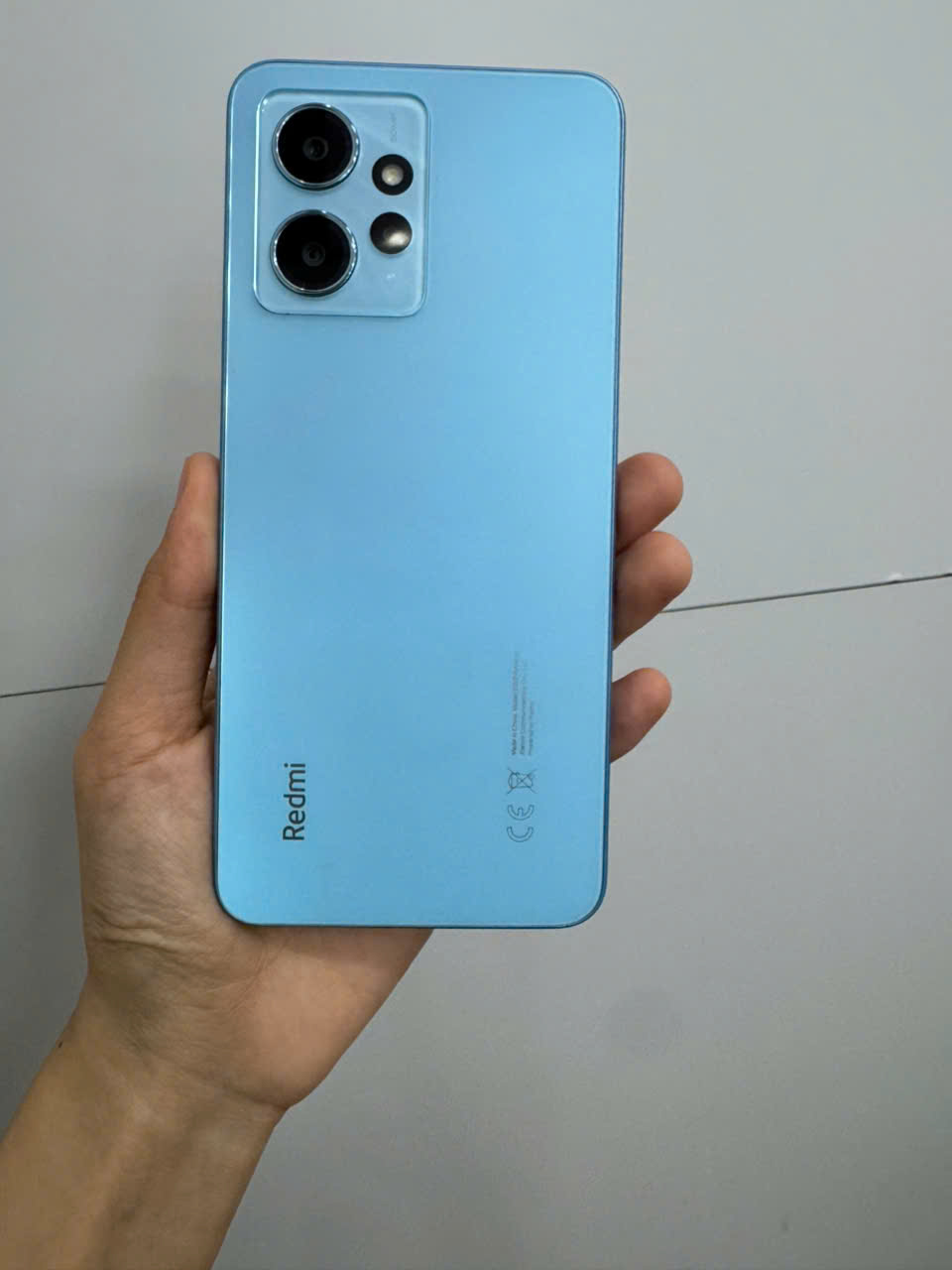 Điện thoại di động (TEL) Redmi Note 12 6.7/SNAP 685/4G/128G/50MP+8MP+2MP/13MP/5000mAh/(23021RAAEG) XANH DƯƠNG (Ice Blue) - 86548
