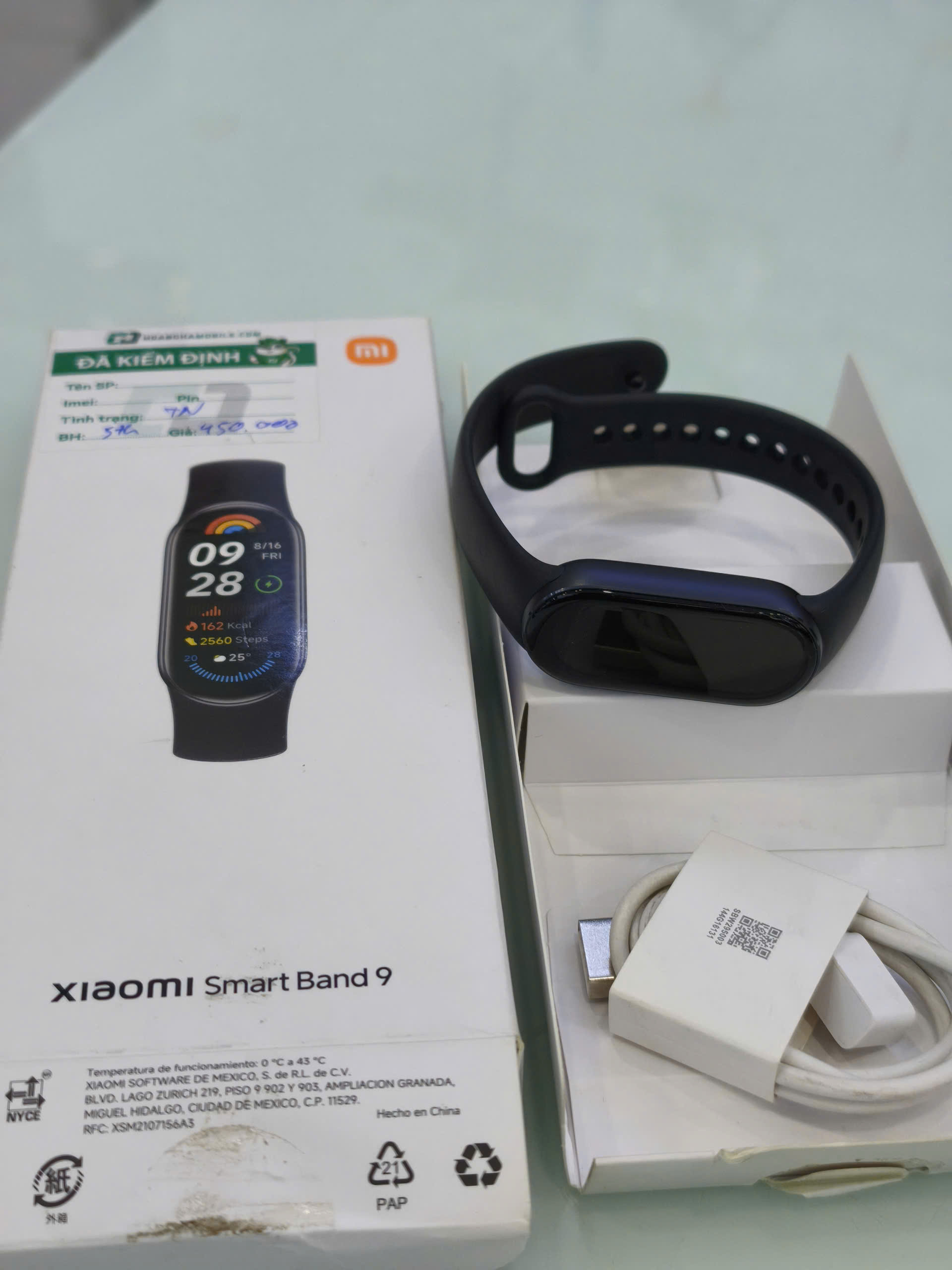 (BAND) Xiaomi Smart Band 9 Pro Demo Đen - 61576/B6AFMN4X602698 - BHR9729GLTN