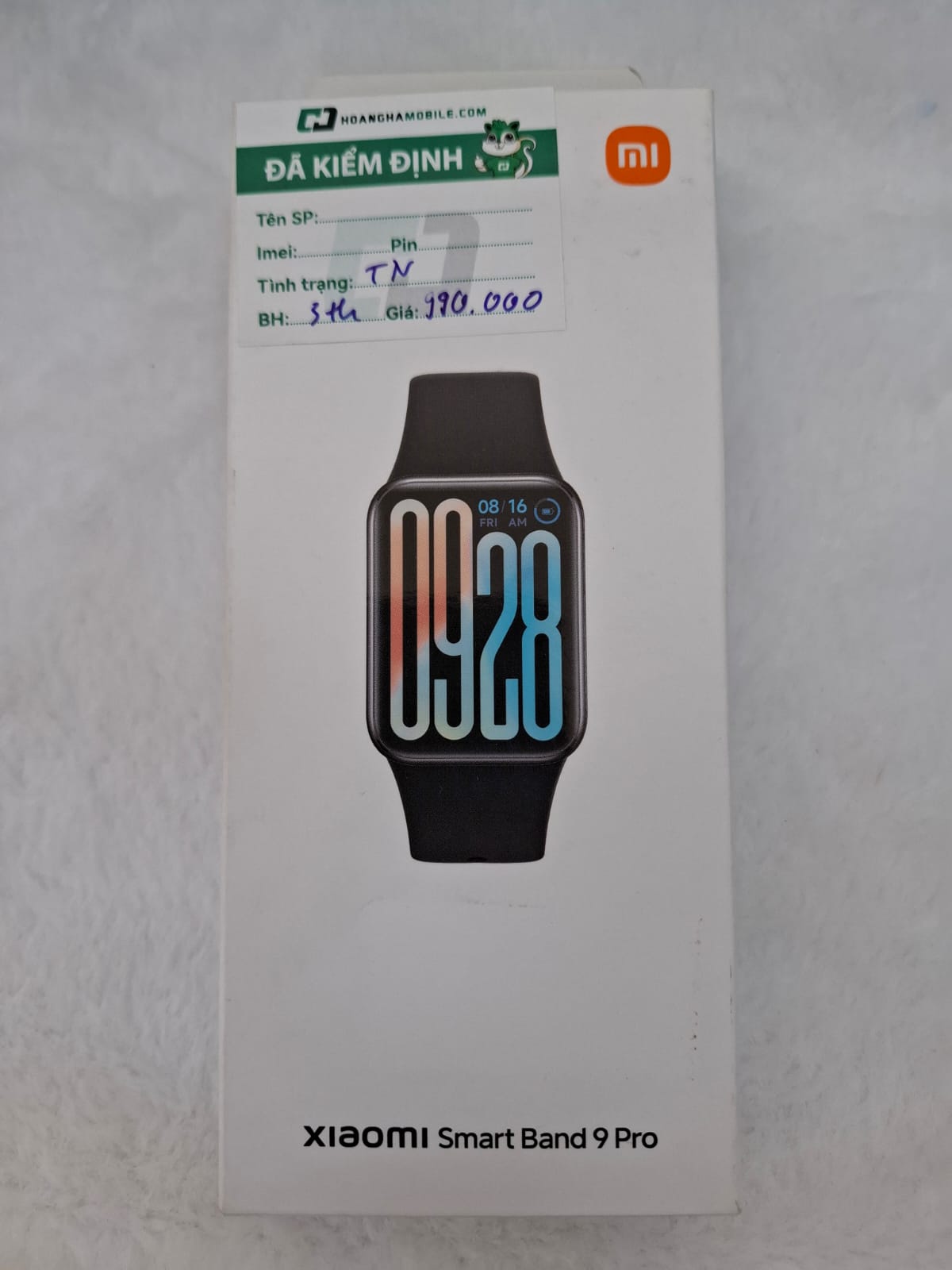 Xiaomi Smart Band 9 Pro Demo Đen - 61576/B6AFMN4X601633 - BHR9729GLTN
