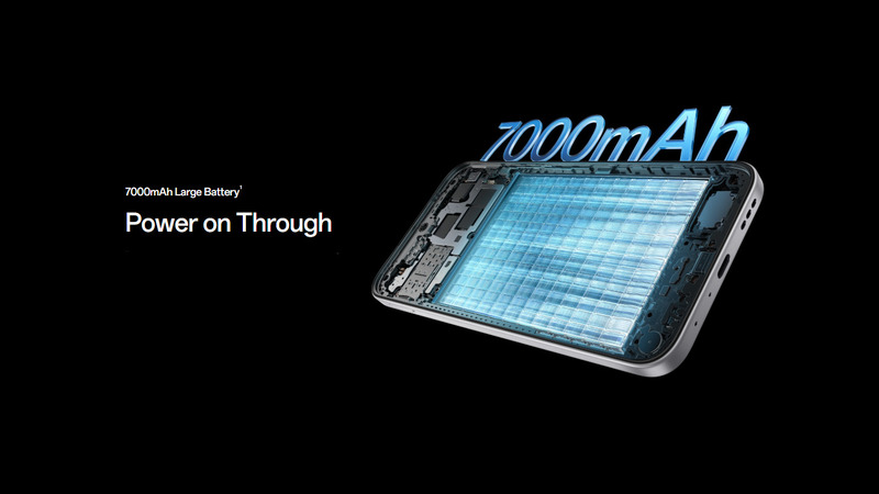 Lợi thế oppo a6t pro viên pin 7000mah.