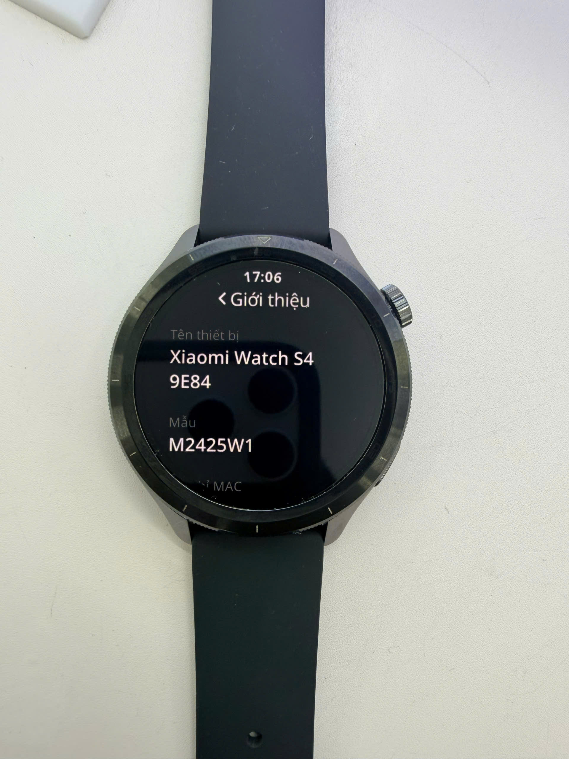 ĐỒNG HỒ THÔNG MINH (Watch) Xiaomi Watch S4 - Demo - 58891/DPAK6H5NA03772 - BHR9195ZTN