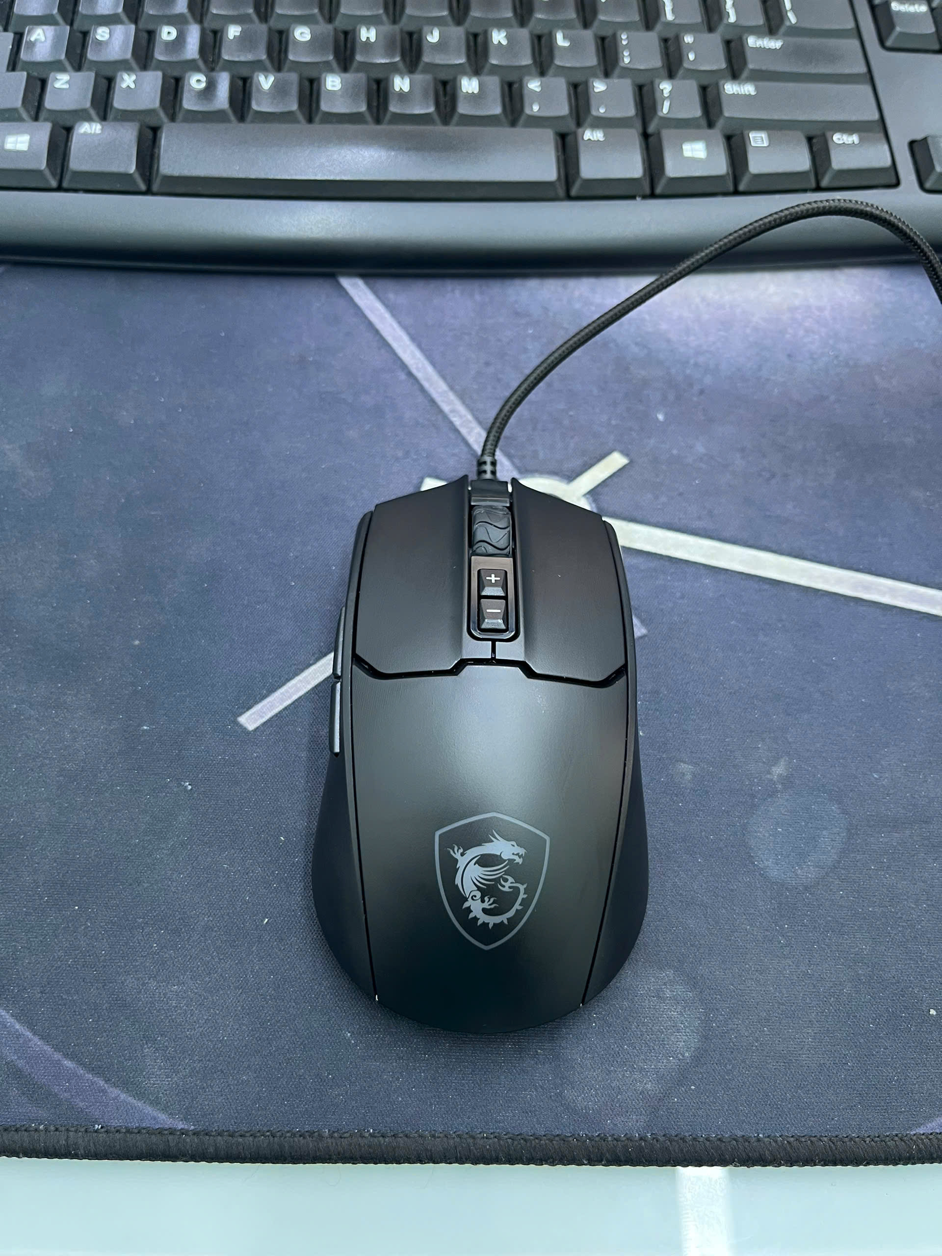 Chuột gaming có dây MSI FORGE GM100 (màu đen) - S120402310HH910442000371 - MSIGM100