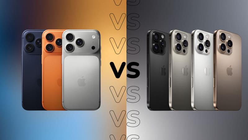 iPhone 17 Series mang lại các cải tiến lớn về chip, màn hình, camera, AI và thiết kế so với thế hệ iPhone 16