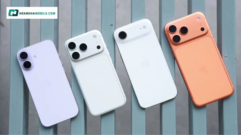 iPhone 17 Series có nhiều màu tùy từng phiên bản iPhone 17 Series có nhiều màu tùy từng phiên bản