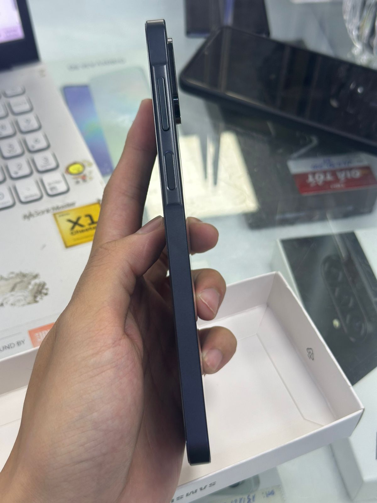 ĐTDĐ Samsung A07 4G SM-A075F/DS,4+128, Đen