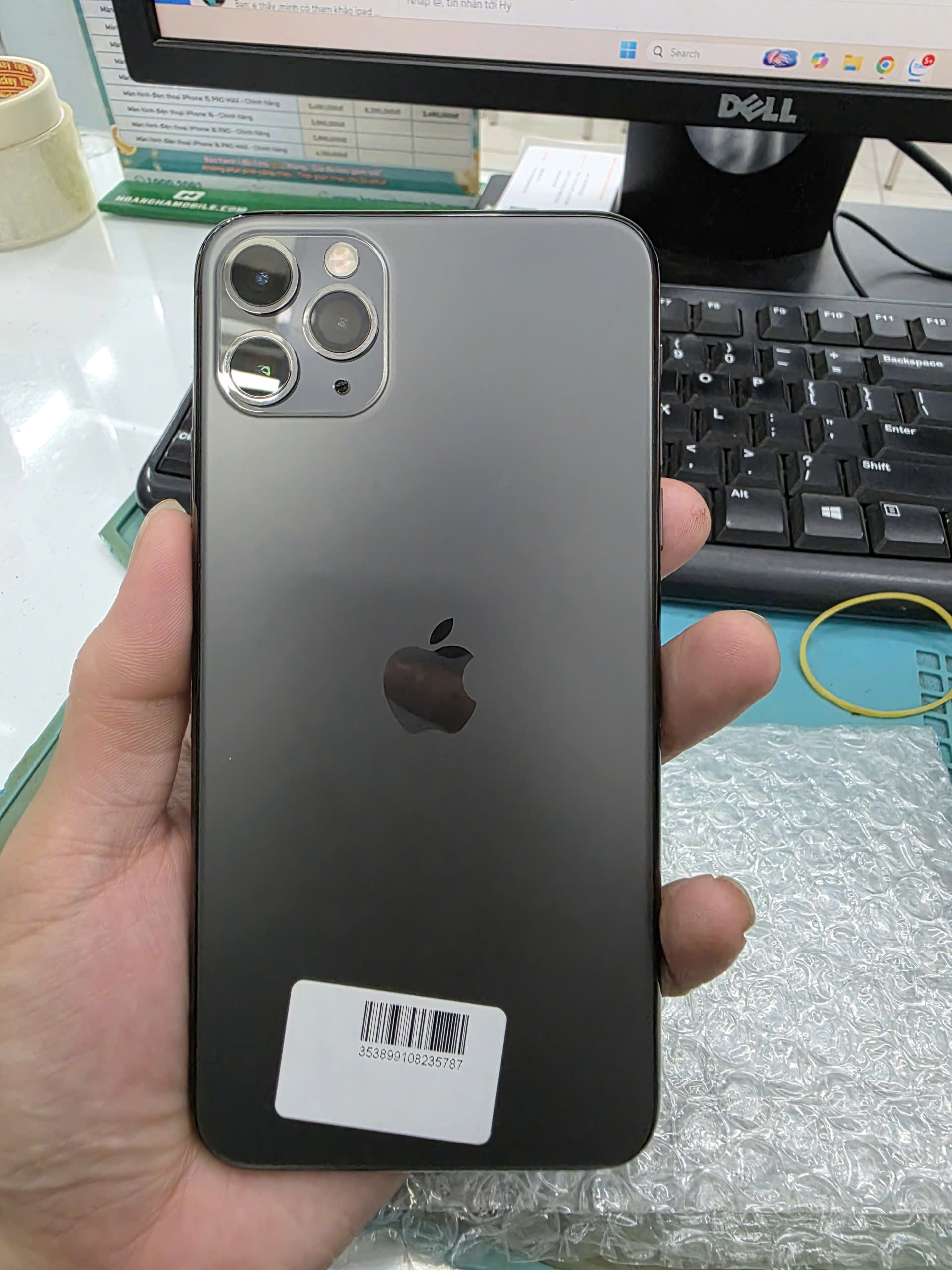 Iphone 11 Pro Max 256GB Cũ - Space Gray - 353899108235787 - IC11M256B