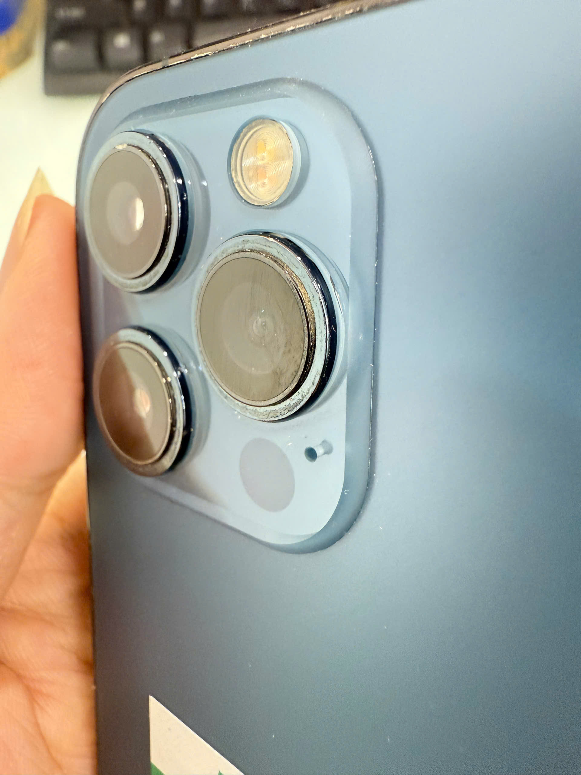 ĐTDĐ Apple iPhone 12 Pro Max 256GB Pacific Blue - Cũ - 359735195510803 - IPH12M256CE
