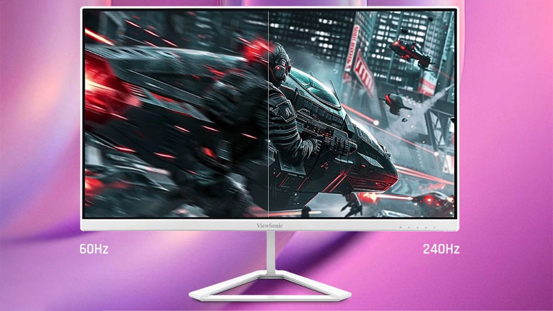 Màn hình ViewSonic VX24G30-W sử dụng kích thước 24 inch.