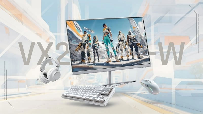 Màn hình ViewSonic VX24G30-W hỗ trợ NVIDIA G-SYNC Compatible.
