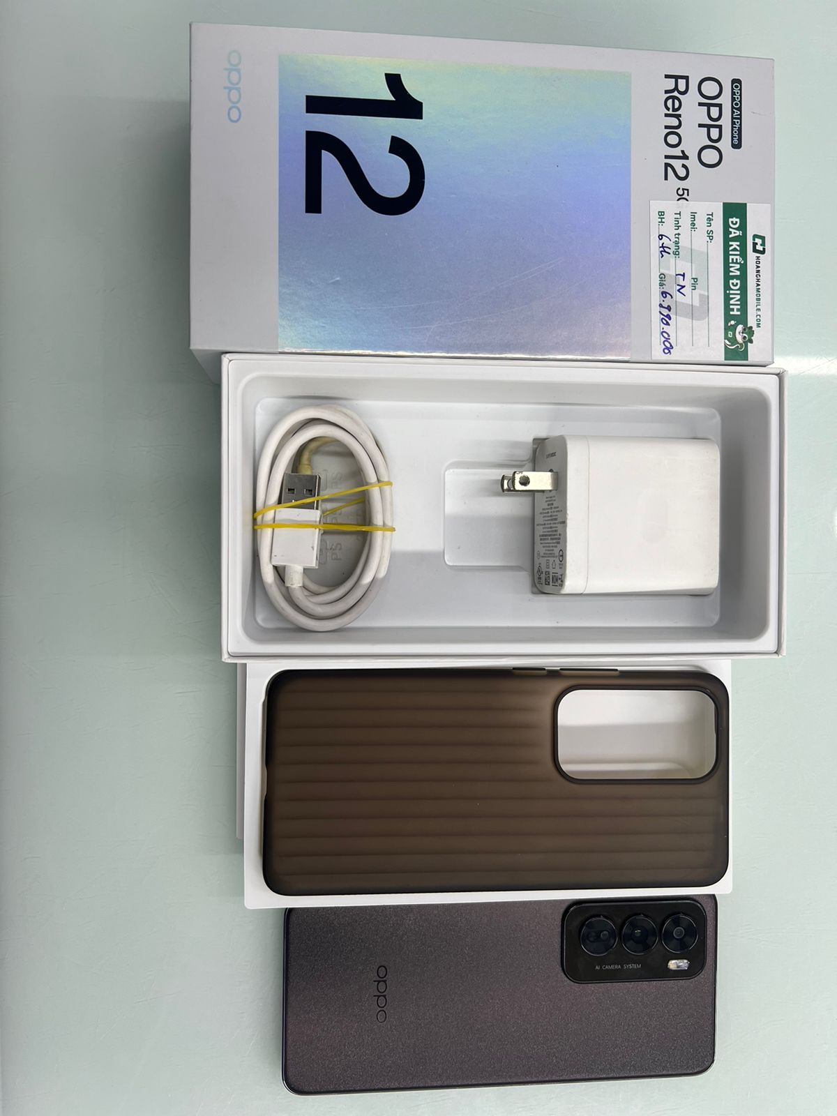 Điện thoại di động OPPO CPH2625 - Reno12 5G 256GB, 
