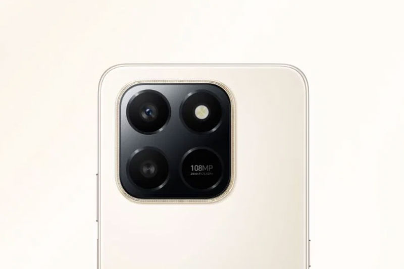 Camera chính 108MP là một điểm nhấn lớn của HONOR X7d 4G. 