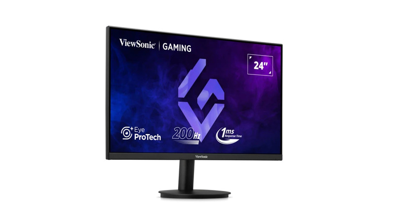 ViewSonic VX2425-HD-PRO thiết kế gọn gàng cho mọi không gian.
