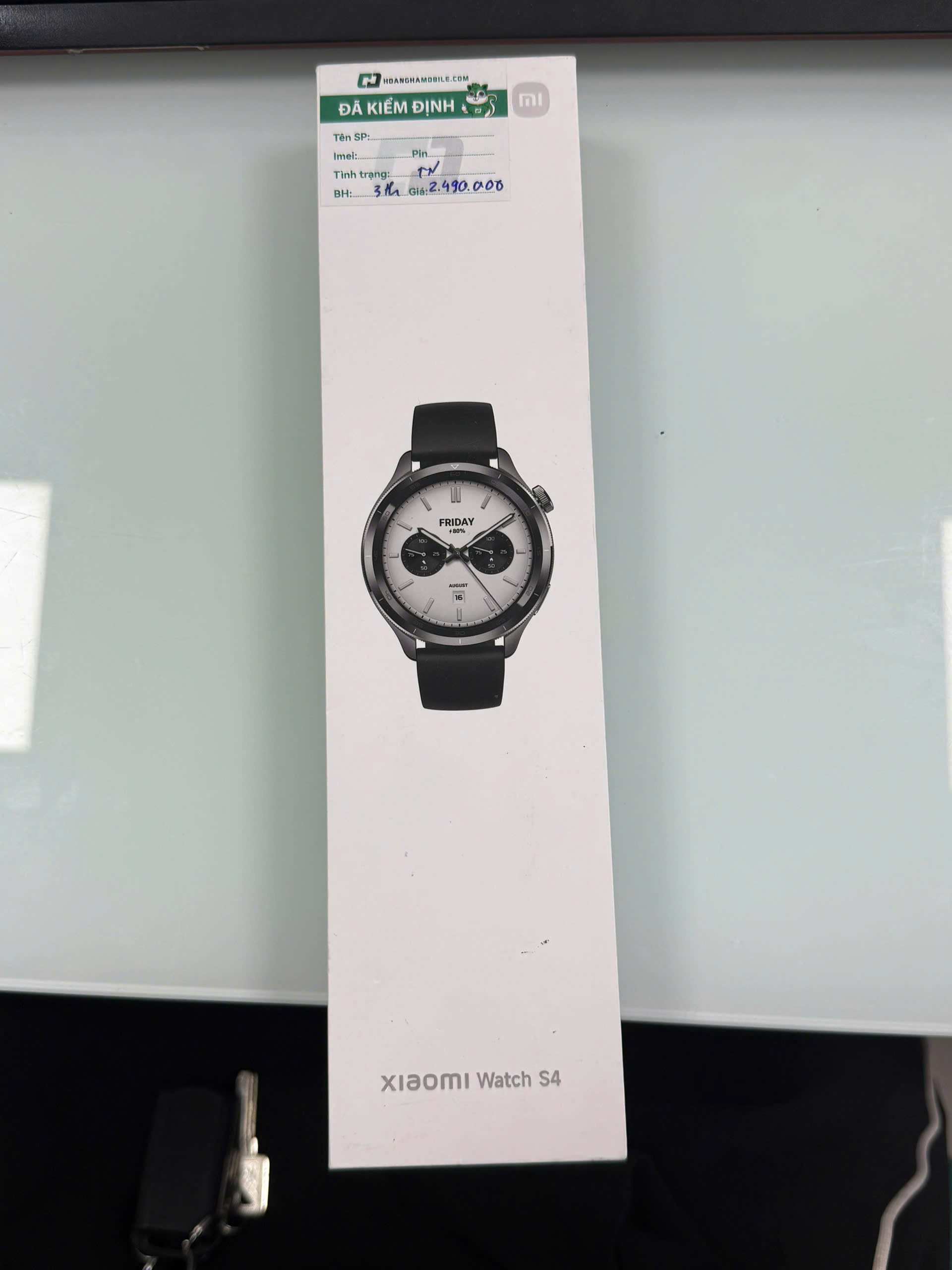 ĐỒNG HỒ THÔNG MINH (Watch) Xiaomi Watch S4 - Demo - 58891/DPAK6H5SU03418 - BHR9195ZTN