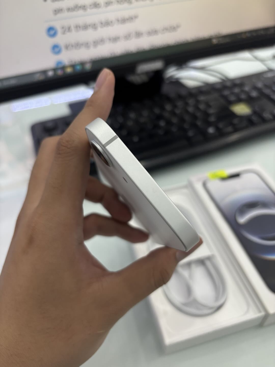 ĐTDĐ Apple iPhone 16e 128GB White