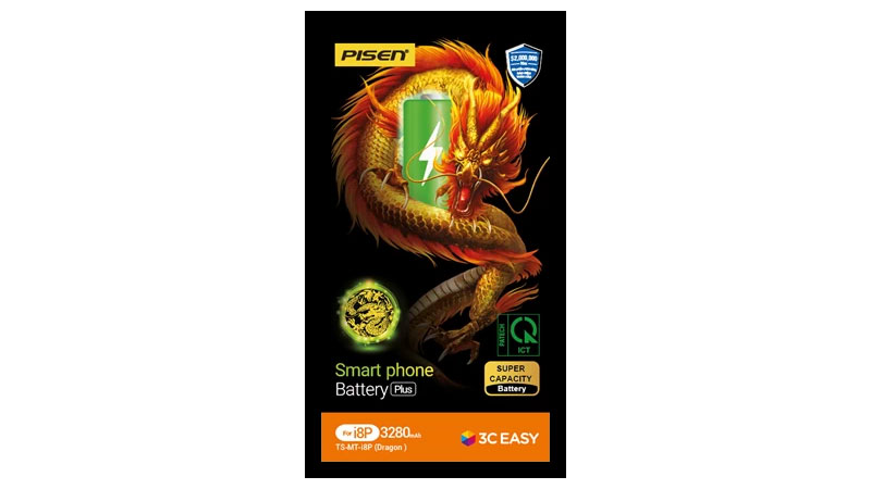 iPhone 8 Plus Pisen siêu cao 3280mAh.