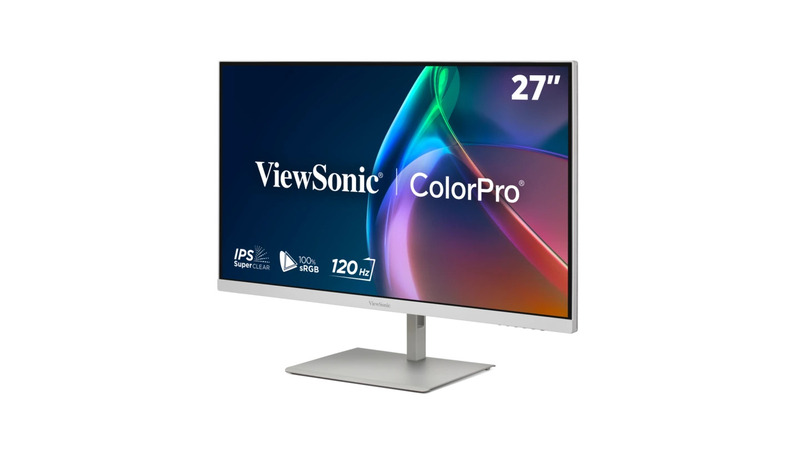 Thiết kế màu sắc tối giản tính tế của Viewsonic VP2766-2K-W.