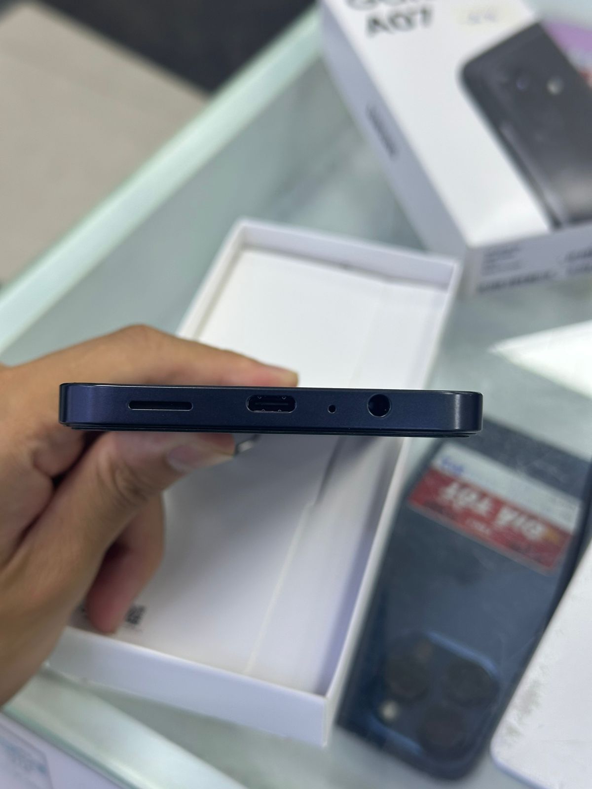 ĐTDĐ Samsung A07 4G SM-A075F/DS,4+128, Đen