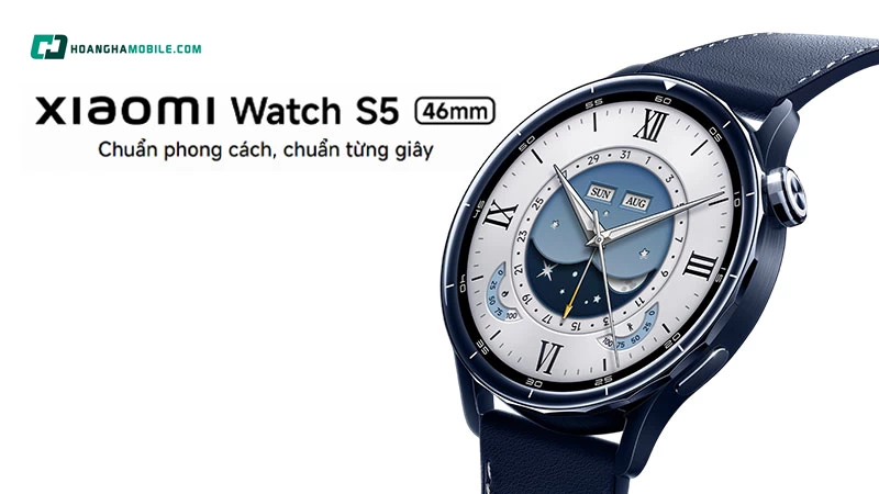 Xiaomi Watch S5 46mm - Dây da. Xiaomi Watch S5 46mm - Dây da.