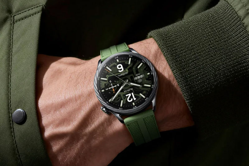 Xiaomi Watch S5 46mm - Dây Woven dùng mặt đồng hồ tròn 46mm.
