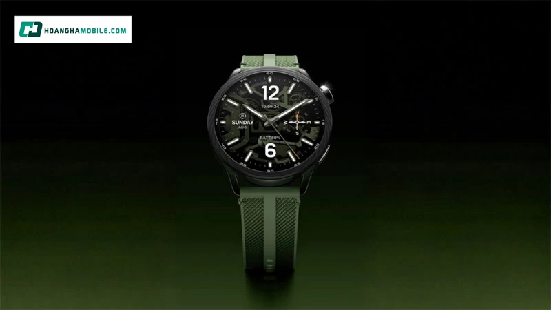 Xiaomi Watch S5 46mm sở hữu viên pin 815mAh. Xiaomi Watch S5 46mm sở hữu viên pin 815mAh.