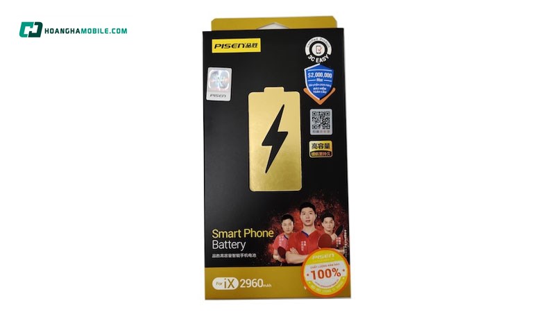 Pin iPhone X Chính Hãng PISEN (Dung lượng cao 2960mAh) Pin iPhone X Chính Hãng PISEN (Dung lượng cao 2960mAh)