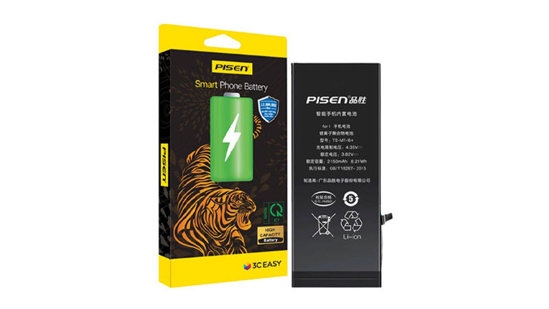 Pin iPhone XR Chính Hãng PISEN (Dung lượng cao 3250mAh).