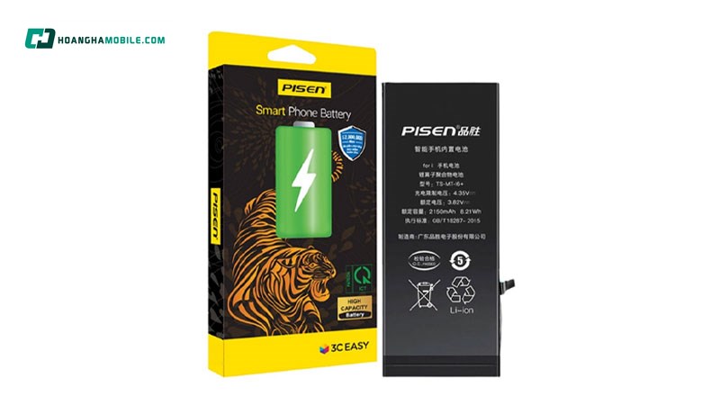 Pin iPhone XR Chính Hãng PISEN (Dung lượng cao 3250mAh). Pin iPhone XR Chính Hãng PISEN (Dung lượng cao 3250mAh).