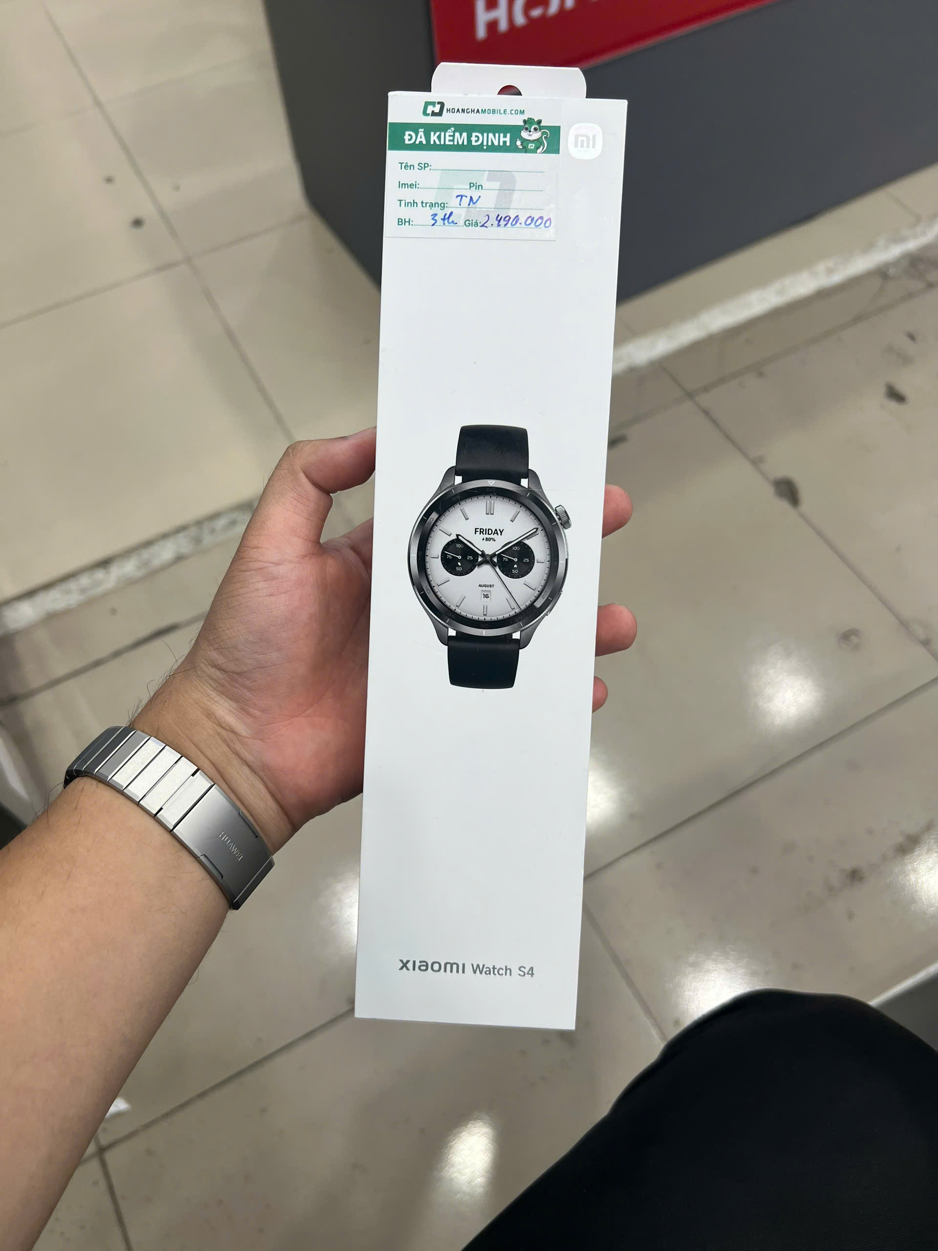 (DEMO) Đồng hồ thông minh Xiaomi Watch S4