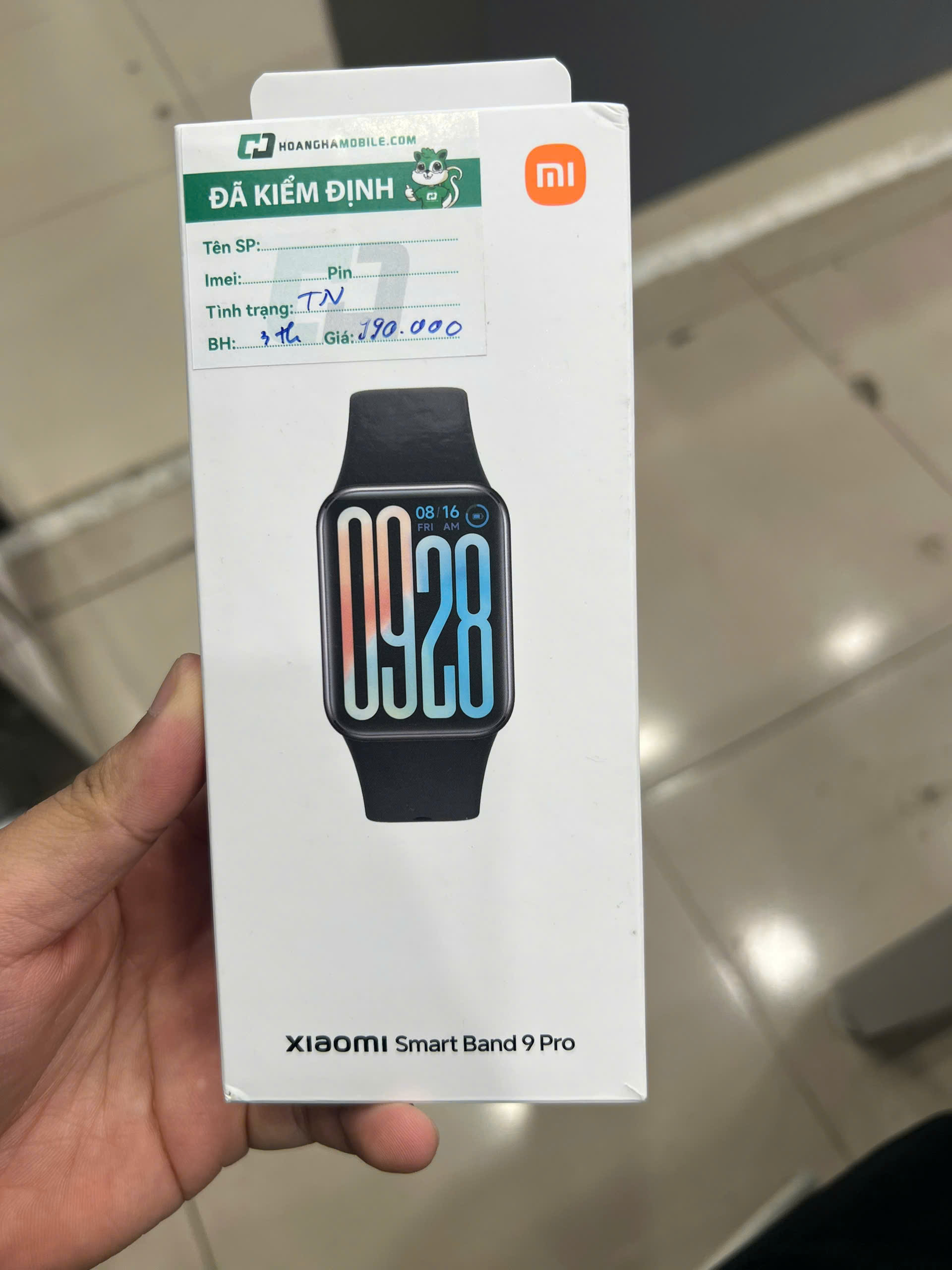 (DEMO) Vòng đeo tay thông minh Xiaomi Band 9 Pro - Chính hãng