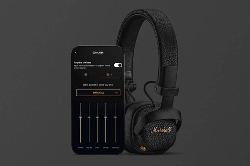Marshall Milton A.N.C được trang bị chống ồn chủ động thích ứng.