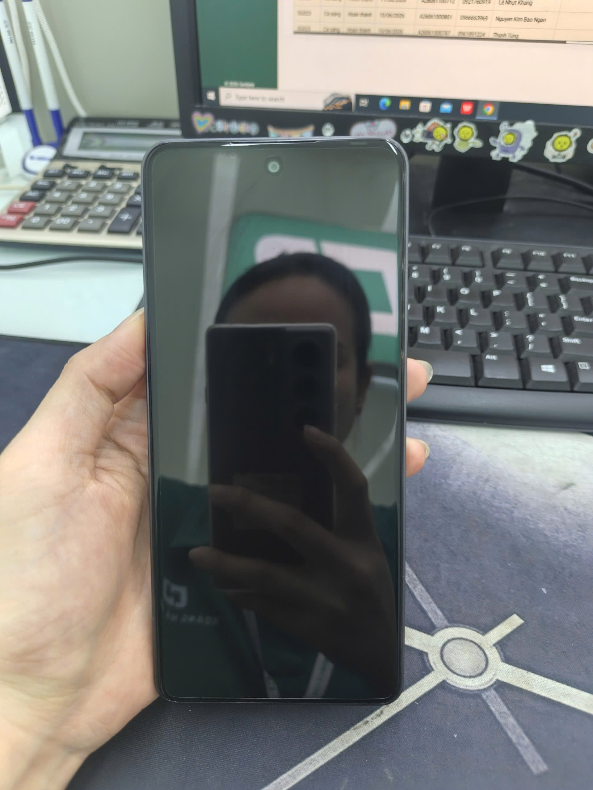 Điện thoại di động Tecno LJ6 (Tecno Pova 7) 128+8, màu Đen Siêu Bền - 359445281452247 - LJ68128DN