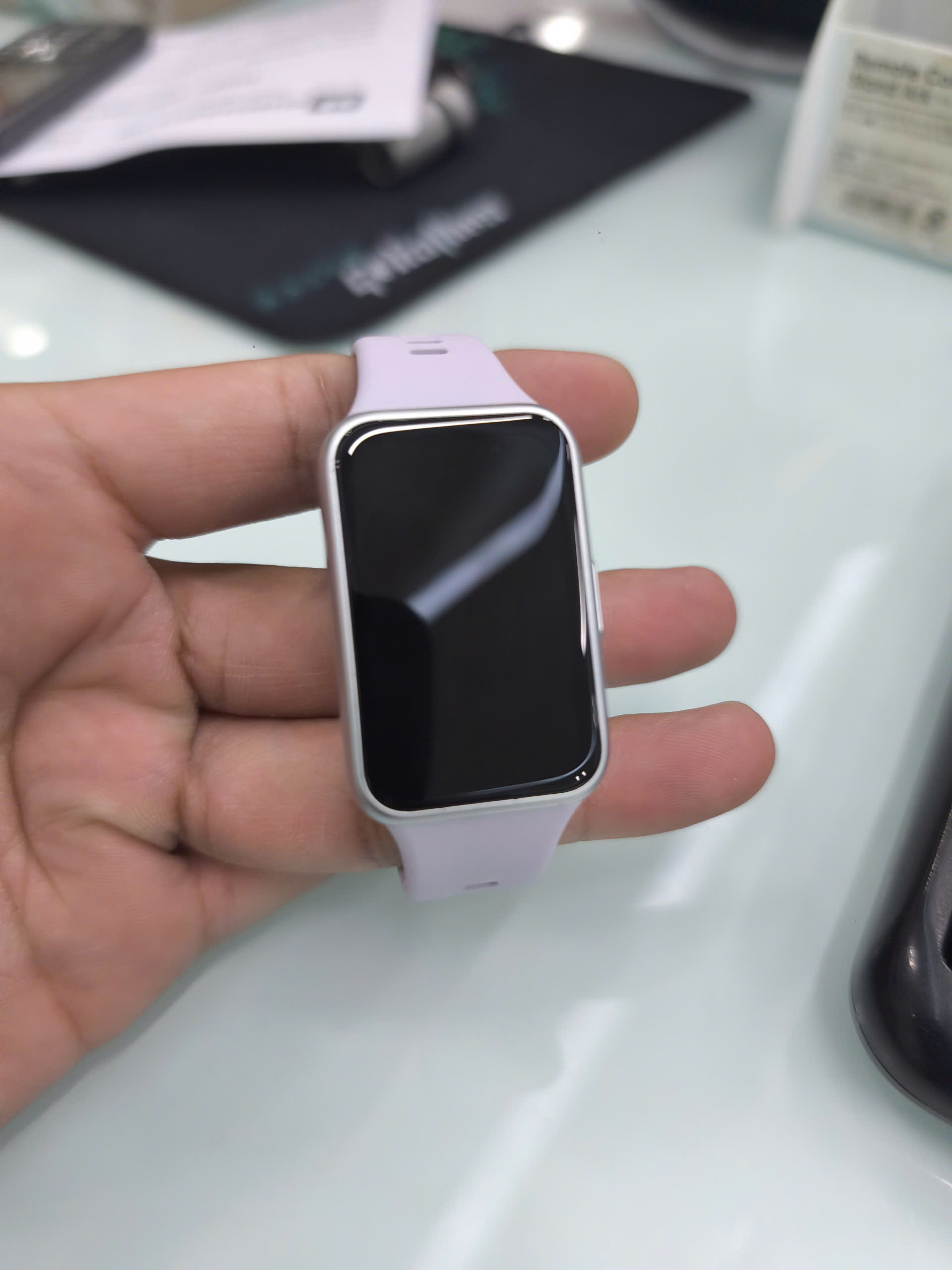 VÒNG ĐEO TAY THÔNG MINH(BAND)HUAWEI CDY-B19 Band 11/DÂY Fluor/TÍM(6942103182365) 