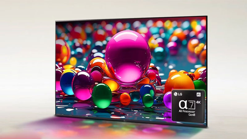 Smart TV LG 55 Inch UHD AI 4K 2026 55UA8055PSA có kích thước 55 inch.