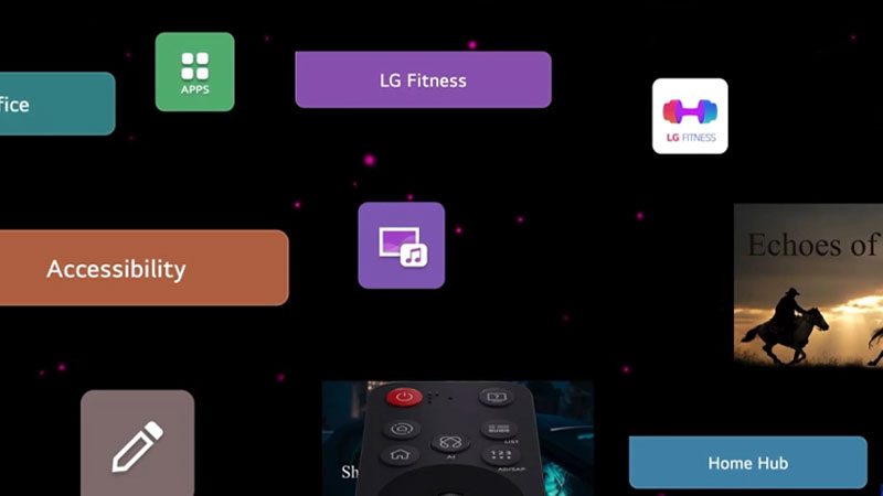 Smart TV LG 55UA8055PSA hướng đến trải nghiệm Smart TV hiện đại với hệ sinh thái webOS