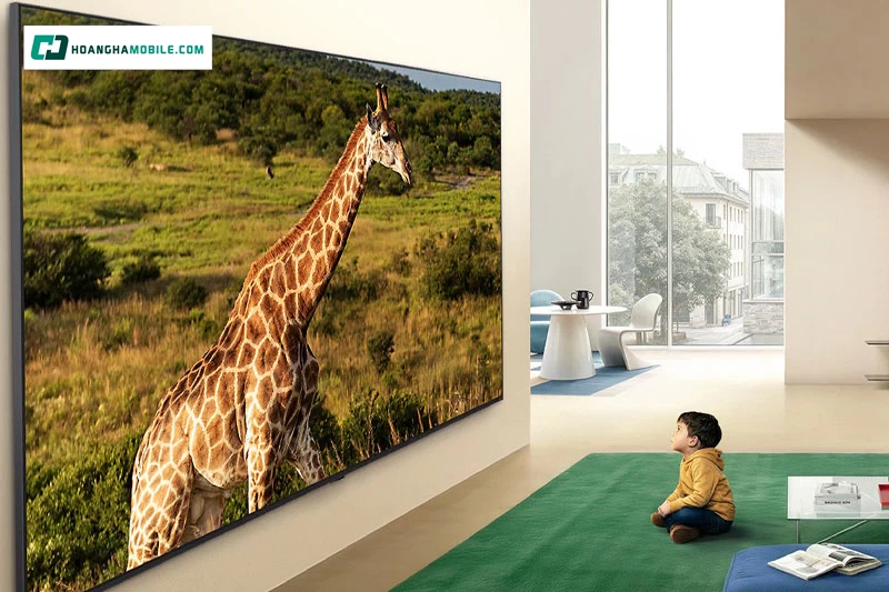 Smart TV 4K LG QNED evo 86QNED86BSA có kích thước màn hình lớn. Smart TV 4K LG QNED evo 86QNED86BSA có kích thước màn hình lớn.