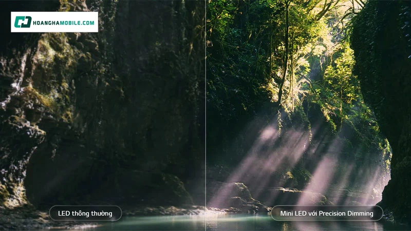 LG QNED86BSA sử dụng công nghệ 4K QNED Mini LED. LG QNED86BSA sử dụng công nghệ 4K QNED Mini LED.