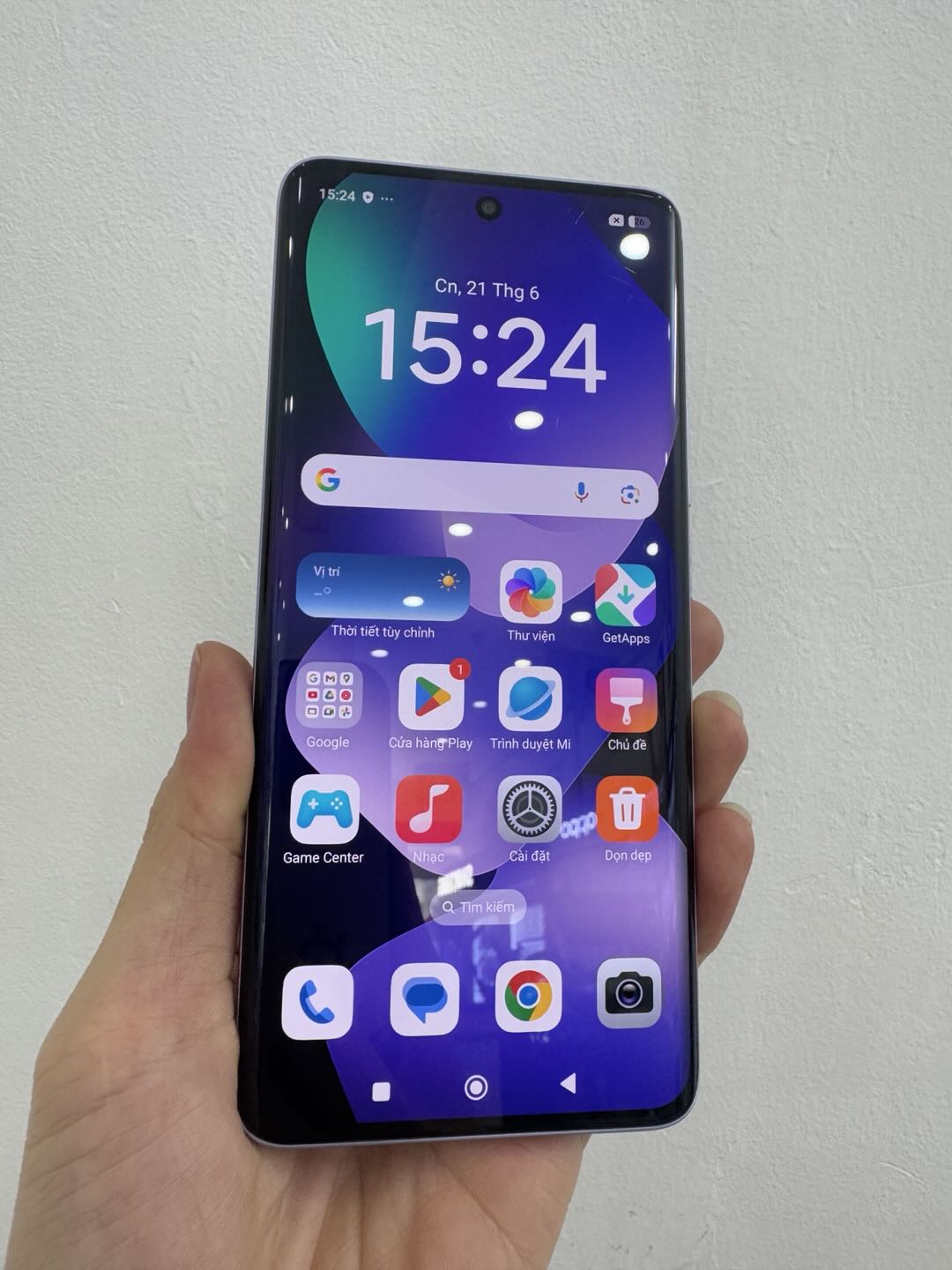 ĐIỆN THOẠI DI ĐỘNG (TEL) REDMI NOTE 15 6.77"/MTK Helio G100-Ultra/6G/128G/108MP+2MP/20MP/6000mAh (2510DRA23E)/TÍM (6932554482930
