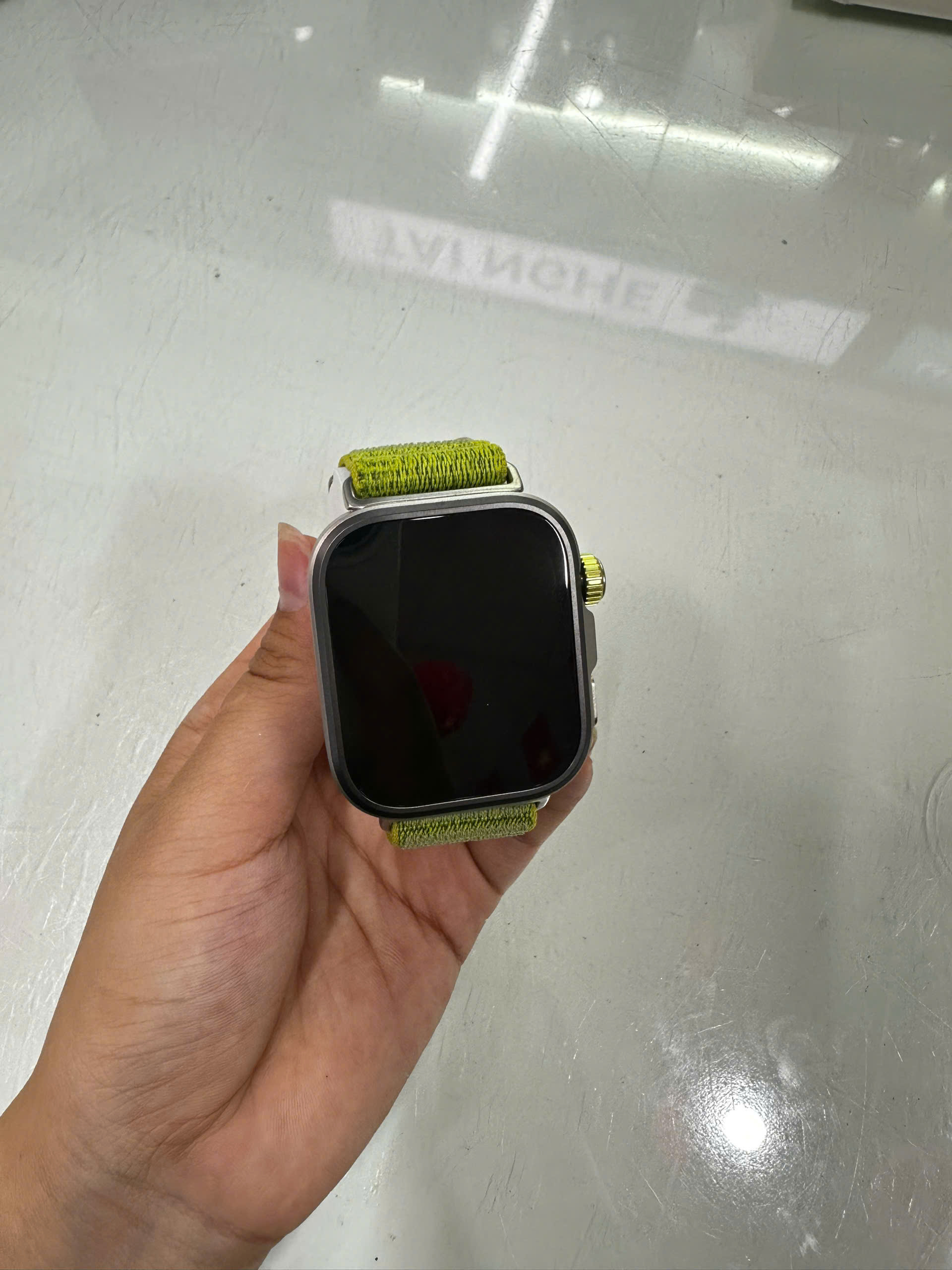 ĐỒNG HỒ THÔNG MINH(WATCH)HUAWEI SYA-B29 FIT 4 Pro/DÂY Nylon/XANH LÁ/ADU_Demo(6942103154485_DM)