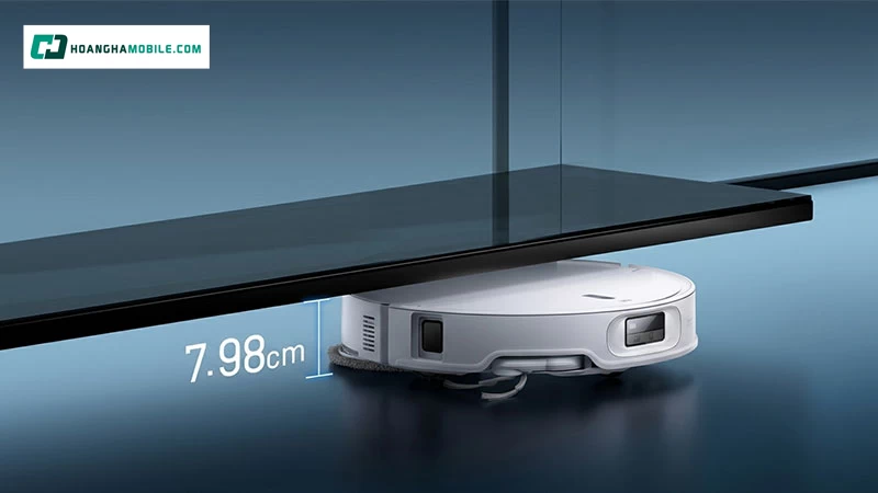 Điểm khác biệt lớn của Roborock QRevo Edge 2 là thiết kế siêu mỏng 7.98cm. Điểm khác biệt lớn của Roborock QRevo Edge 2 là thiết kế siêu mỏng 7.98cm.