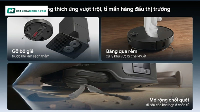 Roborock QRevo Edge 2 hỗ trợ SmartPlan. Roborock QRevo Edge 2 hỗ trợ SmartPlan.