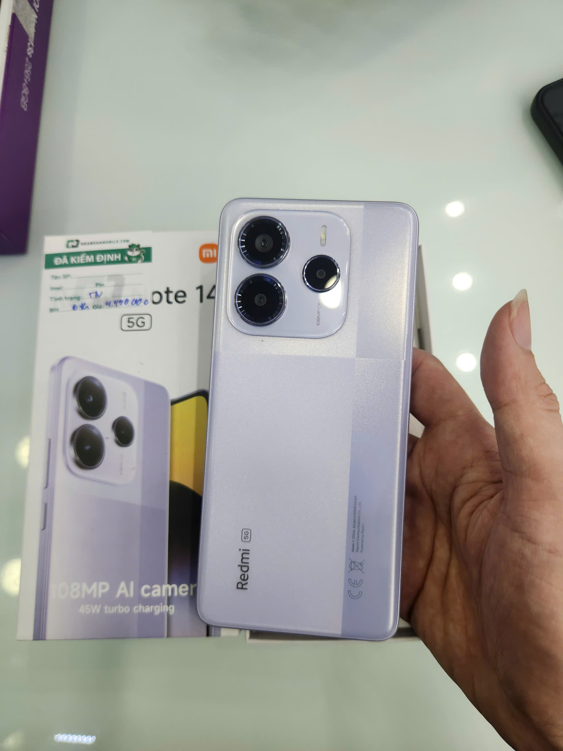 Xiaomi Redmi Note 14 5G 8GB/256GB Cũ