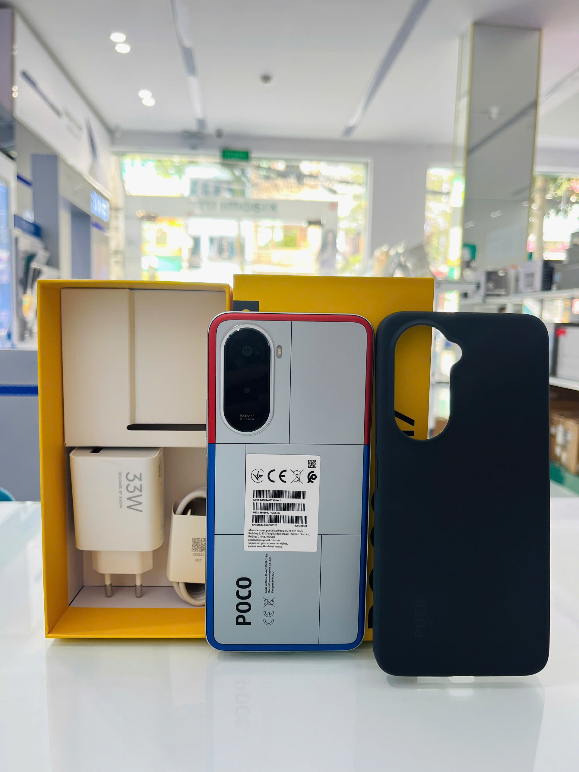 ĐIỆN THOẠI DI ĐỘNG (TEL) POCO M7 6.9"/SNAP 685/8G/256G/50MP+QVGA/8MP/7000mAh (25062PC34G)/BẠC - Máy cũ TBH
